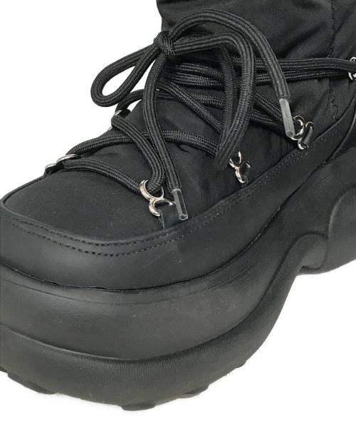 LAGUA GEM（ラグアジェム）LAGUA GEM (ラグアジェム) QUILTING スノーブーツ ブラック サイズ:SIZE Mの古着・服飾アイテム