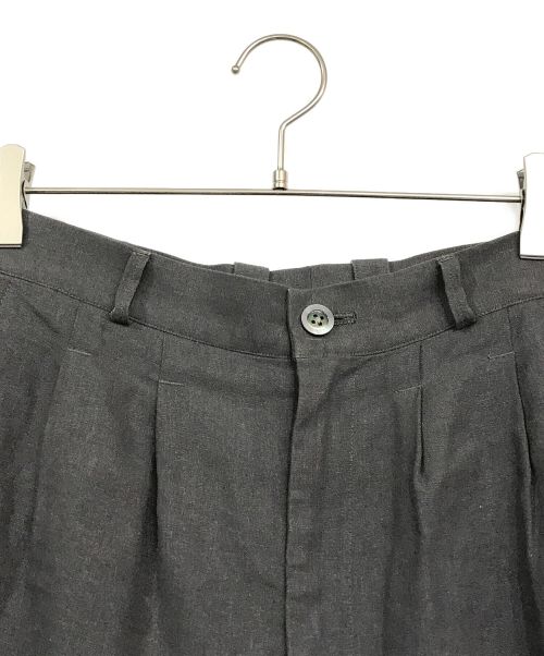 ENCOMING（インカミング）ENCOMING (インカミング) ワイド2タックパンツ グレー サイズ:SIZE Mの古着・服飾アイテム