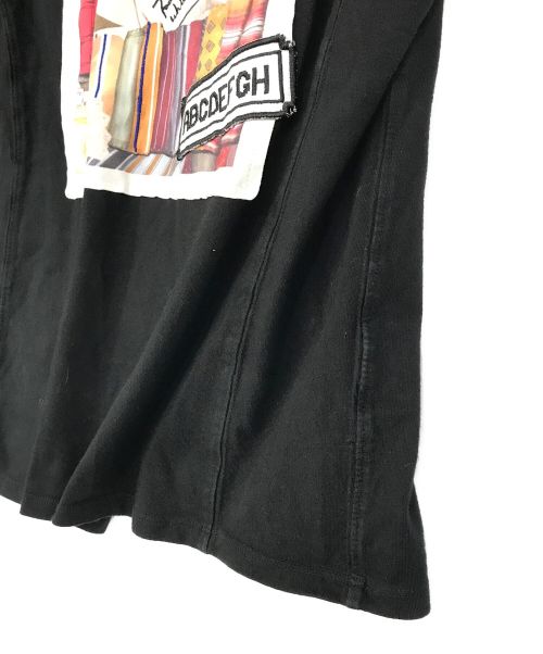 1PIU1UGUALE3 RELAX（ウノピゥウノウグァーレトレ リラックス）1piu1uguale3 relax (ウノピゥウノウグァーレトレ リラックス) 半袖カットソー ブラック サイズ:SIZE　Lの古着・服飾アイテム