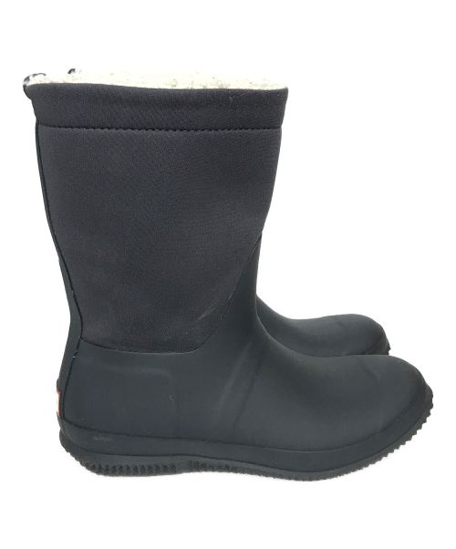 HUNTER（ハンター）HUNTER (ハンター) オリジナルロールトップシェルパブーツ ネイビー サイズ:UK6の古着・服飾アイテム