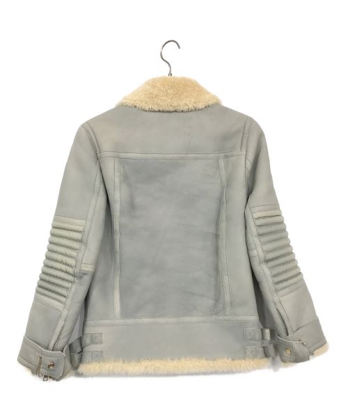 GUCCI（グッチ）GUCCI (グッチ) ムートンジャケット グレー サイズ:SIZE 44の古着・服飾アイテム