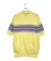 MSGM (エムエスジーエム) ニットポロシャツ イエロー サイズ:M：3500円