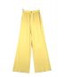 HYKE（ハイク）の古着「イージーパンツ」｜イエロー