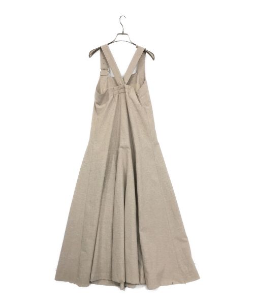 Mystrada（マイストラーダ）Mystrada (マイストラーダ) ホルターネックワンピース ベージュ サイズ:SIZE 36の古着・服飾アイテム