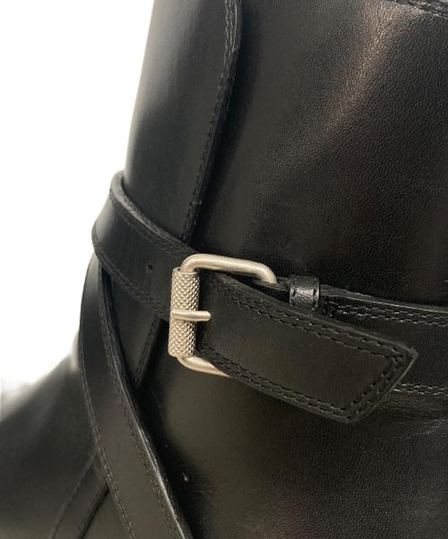 Christian Louboutin（クリスチャン・ルブタン）Christian Louboutin (クリスチャン・ルブタン) CHELSEA CHAIN FLAT CALF BROSSE ブラック サイズ:36の古着・服飾アイテム