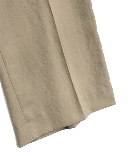 COLLAGE GALLARDAGALANTE（コラージュ ガリャルダガランテ）COLLAGE GALLARDAGALANTE (コラージュ ガリャルダガランテ) ジャージストレートパンツ ベージュの古着・服飾アイテム