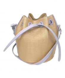 VASIC（ヴァジック）の古着「CLUB MINI MINIバッグ」｜ベージュ×パープル