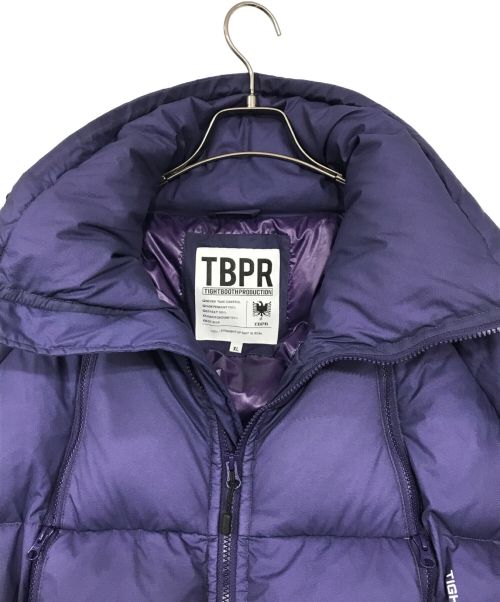 TIGHTBOOTH PRODUCTION（タイトブースプロダクション）TIGHTBOOTH PRODUCTION (タイトブースプロダクション) SIX PACK DOWN JKT パープル サイズ:XLの古着・服飾アイテム