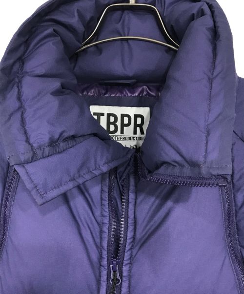 TIGHTBOOTH PRODUCTION（タイトブースプロダクション）TIGHTBOOTH PRODUCTION (タイトブースプロダクション) SIX PACK DOWN JKT パープル サイズ:XLの古着・服飾アイテム