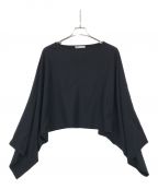 ETRE TOKYOエトレトウキョウ）の古着「スクエアカットトップス」｜ネイビー