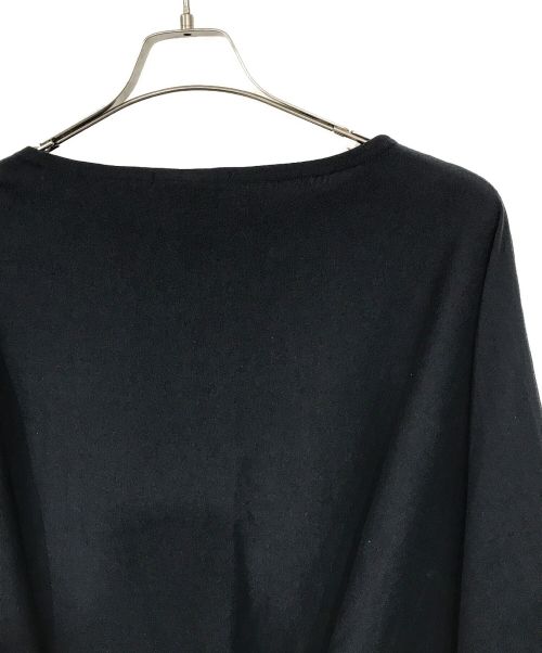 ETRE TOKYO（エトレトウキョウ）ETRE TOKYO (エトレトウキョウ) スクエアカットトップス ネイビー サイズ:SIZE　Fの古着・服飾アイテム