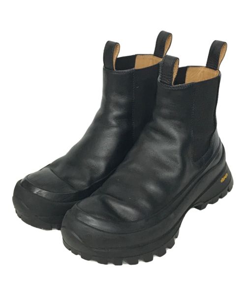 JIL SANDER（ジルサンダー）JIL SANDER (ジルサンダー) ANKLE BOOT チェルシーブーツ ブラック サイズ:36の古着・服飾アイテム