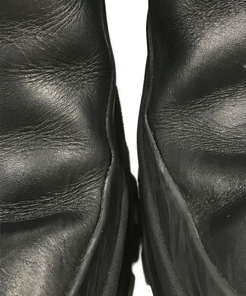 JIL SANDER（ジルサンダー）JIL SANDER (ジルサンダー) ANKLE BOOT チェルシーブーツ ブラック サイズ:36の古着・服飾アイテム