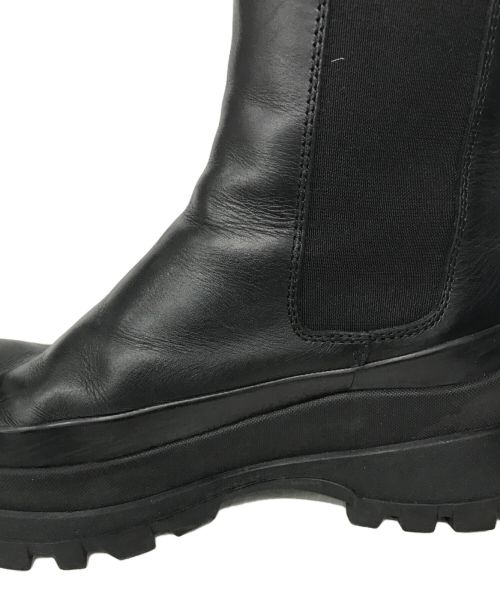 JIL SANDER（ジルサンダー）JIL SANDER (ジルサンダー) ANKLE BOOT チェルシーブーツ ブラック サイズ:36の古着・服飾アイテム