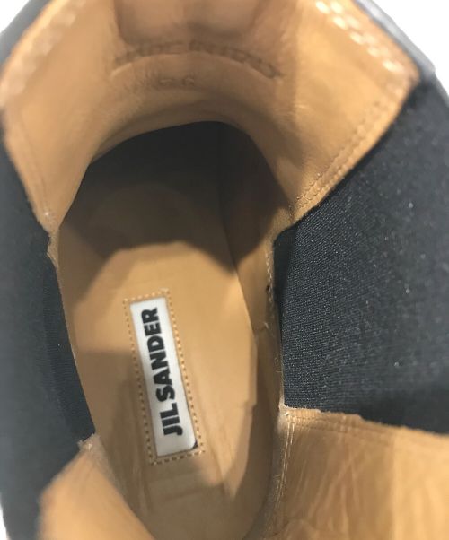JIL SANDER（ジルサンダー）JIL SANDER (ジルサンダー) ANKLE BOOT チェルシーブーツ ブラック サイズ:36の古着・服飾アイテム