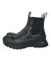 JIL SANDER (ジルサンダー) ANKLE BOOT チェルシーブーツ ブラック サイズ:36：18000円