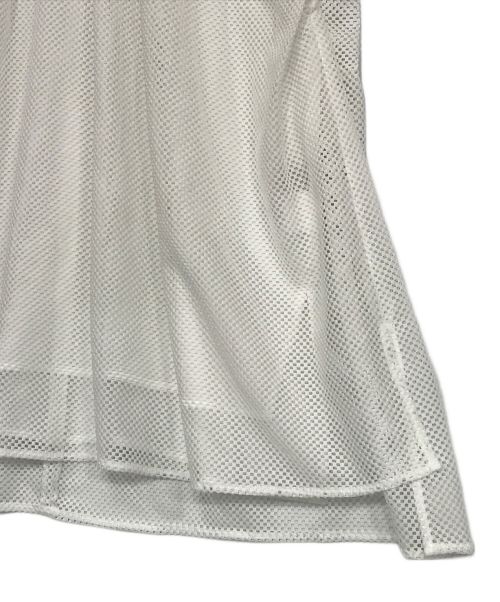 JUSGLITTY（ジャスグリッティー）JUSGLITTY (ジャスグリッティー) レースブラウス ホワイト サイズ:2の古着・服飾アイテム