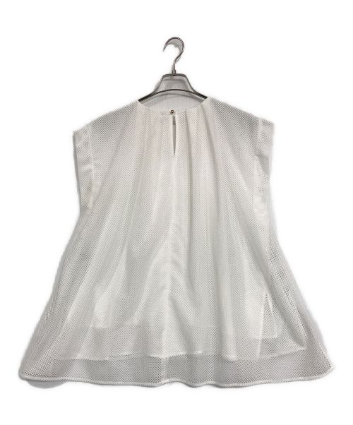 JUSGLITTY（ジャスグリッティー）JUSGLITTY (ジャスグリッティー) レースブラウス ホワイト サイズ:2の古着・服飾アイテム