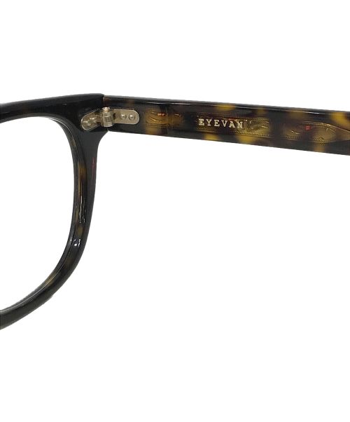 EYEVAN（アイヴァン）EYEVAN (アイヴァン) 伊達眼鏡 ブラウン サイズ:49□22の古着・服飾アイテム
