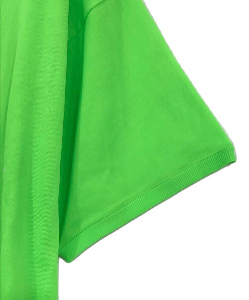 Gymphlex（ジムフレックス）Gymphlex (ジムフレックス) クルーネック半袖プルオーバーニット グリーン サイズ:Mの古着・服飾アイテム