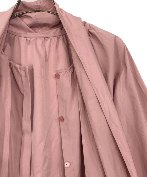 NEMIKA（ネミカ）NEMIKA (ネミカ) ボウタイブラウス ピンクの古着・服飾アイテム