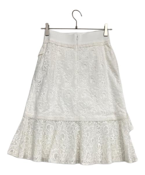 LANVIN COLLECTION（ランバンコレクション）LANVIN COLLECTION (ランバンコレクション) レーススカート ホワイト サイズ:Sの古着・服飾アイテム