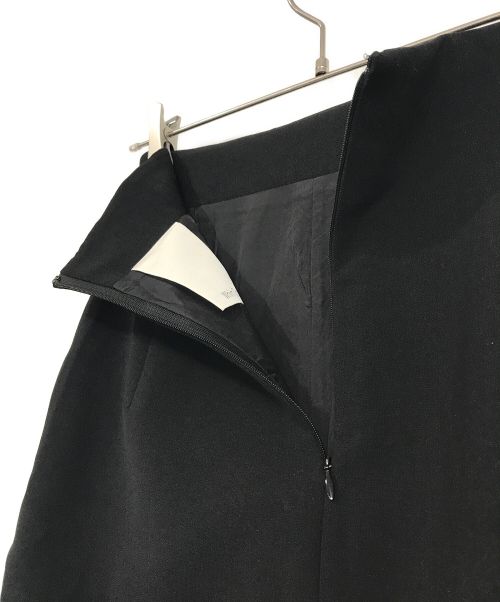 Whim Gazette（ウィムガゼット）Whim Gazette (ウィムガゼット) フロントスリットスカート ブラック サイズ:36の古着・服飾アイテム