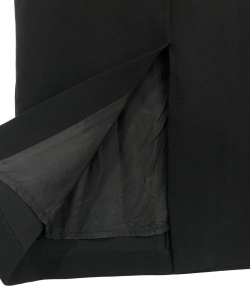 Whim Gazette（ウィムガゼット）Whim Gazette (ウィムガゼット) フロントスリットスカート ブラック サイズ:36の古着・服飾アイテム