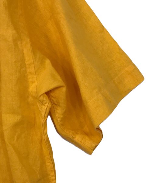 LACOSTE（ラコステ）LACOSTE (ラコステ) 半袖シャツ イエロー サイズ:5の古着・服飾アイテム