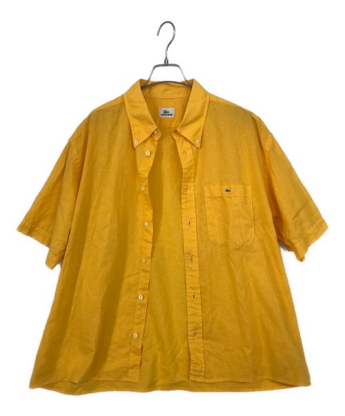 LACOSTE（ラコステ）LACOSTE (ラコステ) 半袖シャツ イエロー サイズ:5の古着・服飾アイテム