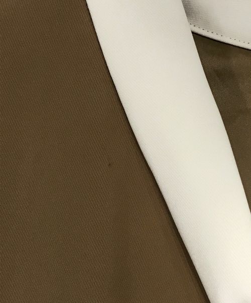 CELFORD（セルフォード）CELFORD (セルフォード) ボウタイAラインワンピース ブラウン サイズ:38の古着・服飾アイテム