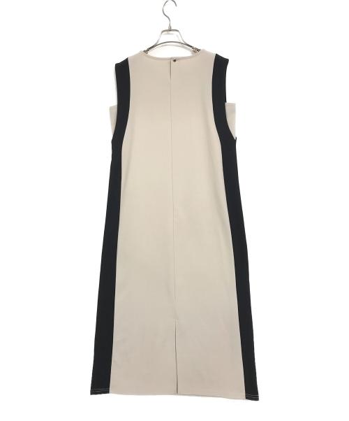 COLLAGE GALLARDAGALANTE（コラージュ ガリャルダガランテ）COLLAGE GALLARDAGALANTE (コラージュ ガリャルダガランテ) カットジョーゼットワンピース ベージュ サイズ:Fの古着・服飾アイテム