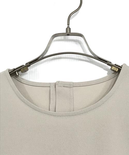 COLLAGE GALLARDAGALANTE（コラージュ ガリャルダガランテ）COLLAGE GALLARDAGALANTE (コラージュ ガリャルダガランテ) カットジョーゼットワンピース ベージュ サイズ:Fの古着・服飾アイテム