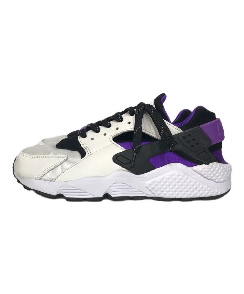 NIKE（ナイキ）NIKE (ナイキ) AIR HUARACHE RUN 91 QS（エアハラチ） ホワイト×パープル サイズ:USM8.5の古着・服飾アイテム