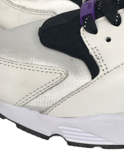 NIKE（ナイキ）NIKE (ナイキ) AIR HUARACHE RUN 91 QS（エアハラチ） ホワイト×パープル サイズ:USM8.5の古着・服飾アイテム
