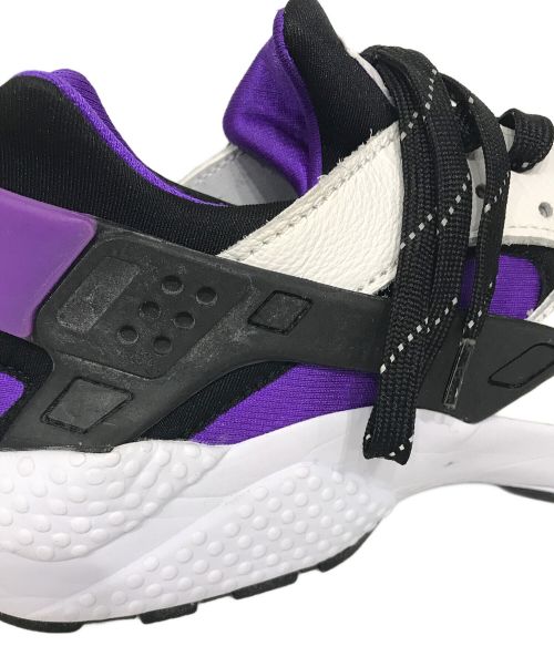 NIKE（ナイキ）NIKE (ナイキ) AIR HUARACHE RUN 91 QS（エアハラチ） ホワイト×パープル サイズ:USM8.5の古着・服飾アイテム