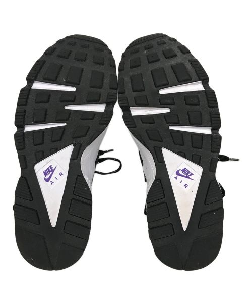 NIKE（ナイキ）NIKE (ナイキ) AIR HUARACHE RUN 91 QS（エアハラチ） ホワイト×パープル サイズ:USM8.5の古着・服飾アイテム