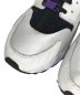 中古・古着 NIKE (ナイキ) AIR HUARACHE RUN 91 QS（エアハラチ） ホワイト×パープル サイズ:USM8.5：3000円