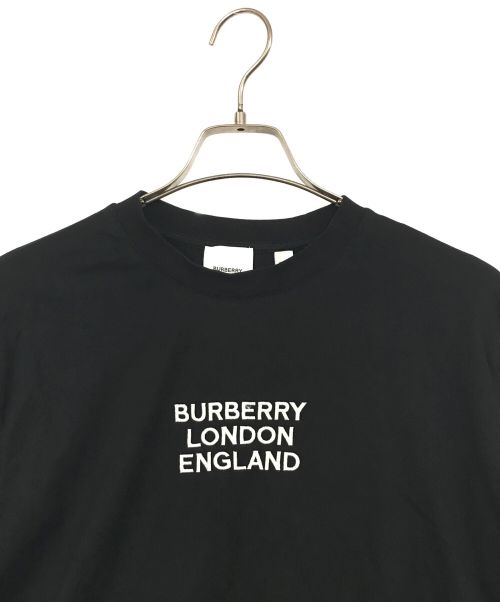 BURBERRY（バーバリー）BURBERRY (バーバリー) 刺繍ロゴTee ブラック サイズ:XXSの古着・服飾アイテム