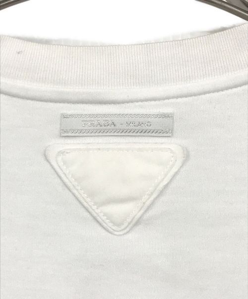 PRADA（プラダ）PRADA (プラダ) ポケットTシャツ ホワイト サイズ:XSの古着・服飾アイテム