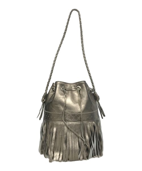 J&M DAVIDSON（ジェイ＆エム デヴィッドソン）J&M DAVIDSON (ジェイ＆エム デヴィッドソン) カーニバルワンショルダーバッグ ベージュの古着・服飾アイテム