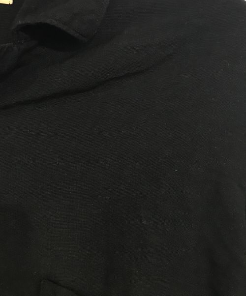 LAMOND（ラモンド）LAMOND (ラモンド) オープンカラーリネンシャツ ブラック サイズ:4の古着・服飾アイテム
