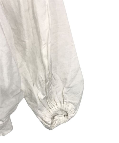 KALNA（カルナ）KALNA (カルナ) ギャザーオフショルダーブラウス ホワイトの古着・服飾アイテム