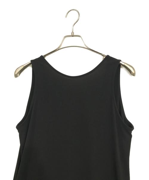 ETRE TOKYO（エトレトウキョウ）ETRE TOKYO (エトレトウキョウ) バックオープンカットコクーンワンピース グレー サイズ:Fの古着・服飾アイテム