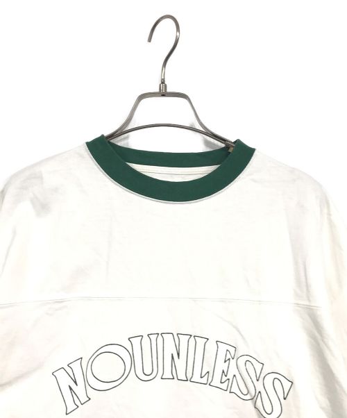 NOUNLESS（ナウンレス）NOUNLESS (ナウンレス) UNIFORM BIG TEE ベージュ サイズ:1の古着・服飾アイテム