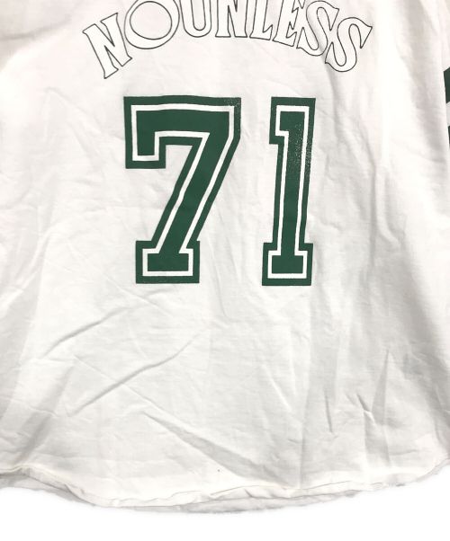 NOUNLESS（ナウンレス）NOUNLESS (ナウンレス) UNIFORM BIG TEE ベージュ サイズ:1の古着・服飾アイテム