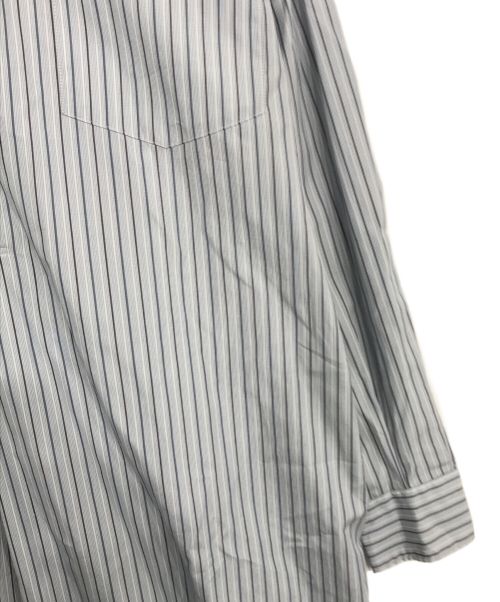 leno（リノ）leno (リノ) BAND COLLAR PULLOVER DRESS ブルー サイズ:1の古着・服飾アイテム