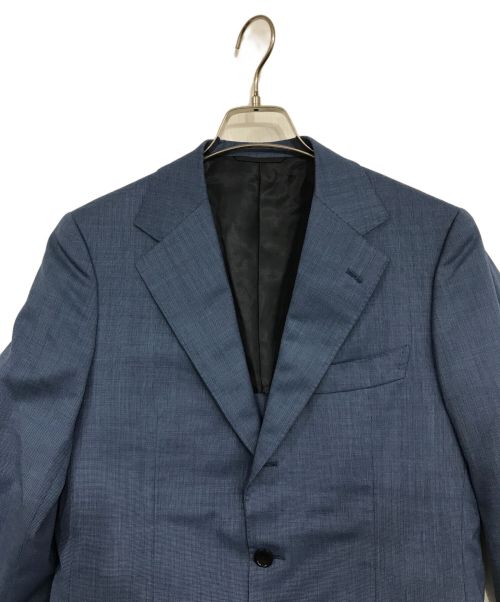 SOVEREIGN（ソブリン）SOVEREIGN (ソブリン) ピンヘッド シングル３ボタン スーツ ブルー サイズ:44の古着・服飾アイテム