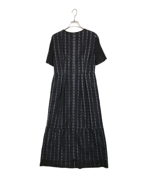 Kaene（カエン）Kaene (カエン) エンブロイダリーマーメイドワンピース ブラック サイズ:38の古着・服飾アイテム