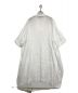 中古・古着 mizuiro-ind (ミズイロインド) リネンシャツワンピース ホワイト サイズ:FREE：7000円